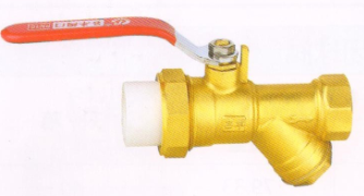 呂豐球閥_LF210A內螺紋長柄PP-R帶過濾器球閥