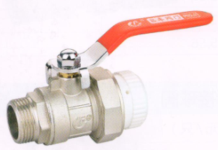 呂豐PP-R球閥_LF208b 外絲變RPAP5熱熔活接球閥