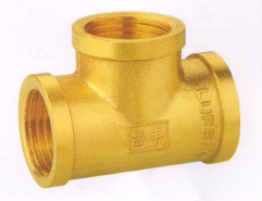 呂豐通用管件_LF704通用銅管件-三通