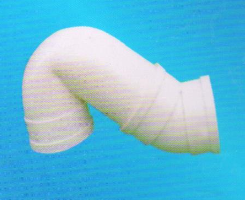 宏岳PVC_U排水管材管件__無口P彎