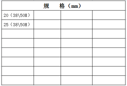 宏岳PVC_U阻燃管材管件__暗裝開關盒（帶活動腳）規(guī)格