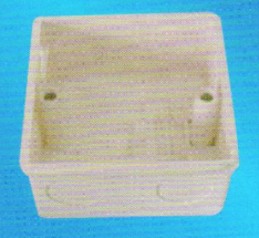 宏岳PVC_U阻燃管材管件__暗裝開關(guān)盒（帶活動(dòng)腳）