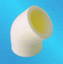 宏岳PP-R管材管件(白色、灰色、綠色)__45°彎頭