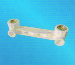 宏岳PP-R管材管件__雙聯(lián)帶座彎頭