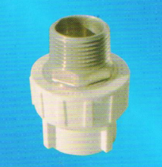 宏岳PP-R管材管件__外螺紋直接頭