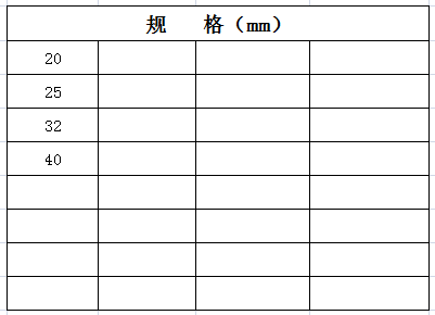 宏岳PB系列__等徑三通規(guī)格