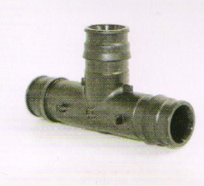  宏岳PE-Xa管材__PPSU快易管件等徑三通