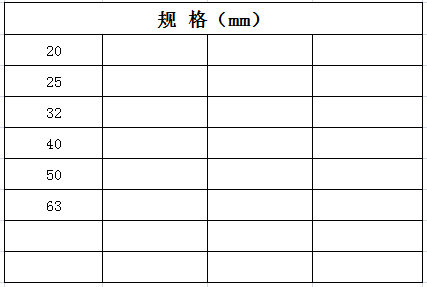 宏岳PE-RT管件_直接規(guī)格