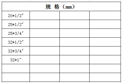 宏岳PE-RT管件_外絲彎頭規(guī)格