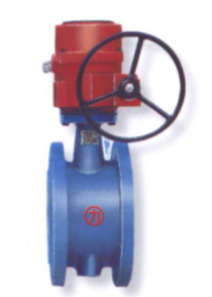 天津力字水暖閥門__ 法蘭信號蝶閥