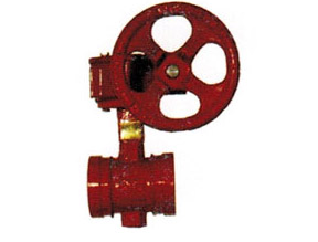 天津力字水暖閥門__  溝槽蝶閥