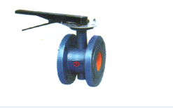 天津力字水暖閥門__ 法蘭蝶閥