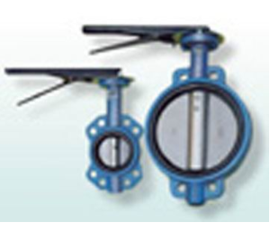 天津力字水暖閥門__ 對(duì)夾蝶閥