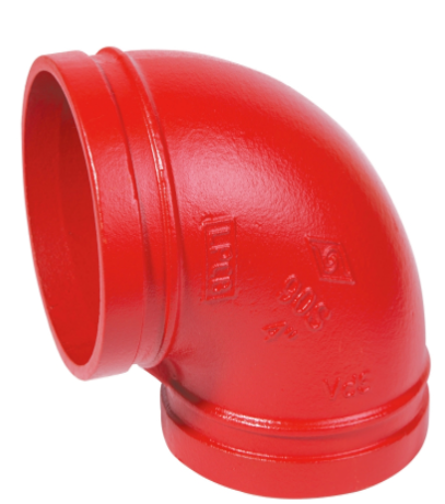 邁克溝槽管件_S型90度彎頭，FIG#90S