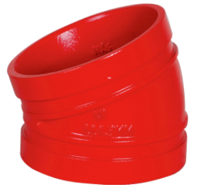 邁克溝槽管件_11.25°彎頭，FIG#105