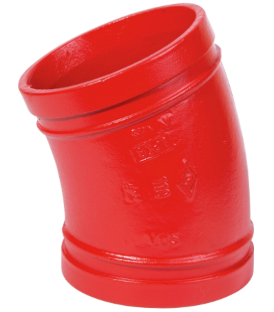 邁克溝槽管件_22.5°彎頭，FIG#110