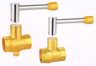 呂豐球閥_LF215（A）黃銅磁性鎖控球閥