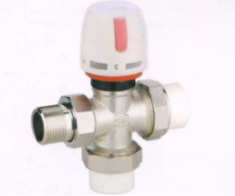 呂豐溫控閥_LF162 PP-R外絲活接三通閥（雙套）