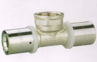 呂豐鋁塑管卡壓式_LF405鋁塑管卡壓式-內(nèi)絲三通