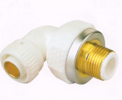 呂豐RPAP5雙熱熔_LF509 RPAP5雙熱熔-外絲彎頭