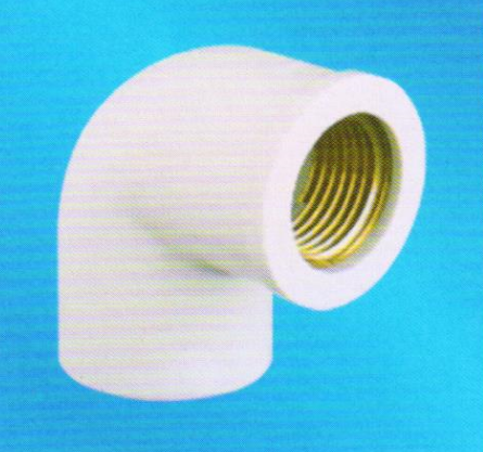 宏岳PVC_U給水管材管件（白色、灰色)__銅內(nèi)絲彎頭