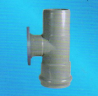 宏岳PVC_U柔性接口管件__一承一平一插異三通