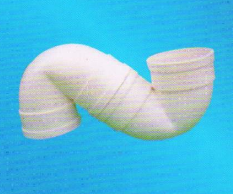 宏岳PVC_U排水管材管件__無口S彎