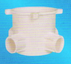 宏岳PVC_U阻燃管材管件__暗裝燈頭深型圓接線盒（四通）