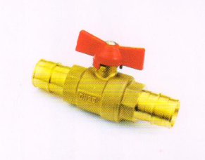 宏岳PE-Xa管材銅質(zhì)快易管件__快易式銅球閥