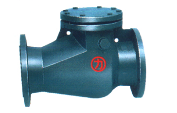 天津力字水暖閥門(mén)__ 鐵制旋啟式止回閥