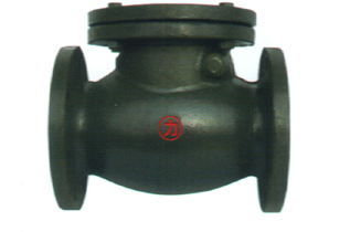 天津力字水暖閥門(mén)__ 鐵制旋啟式止回閥