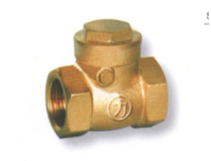 天津力字水暖閥門(mén)__ 旋啟式黃銅止回閥